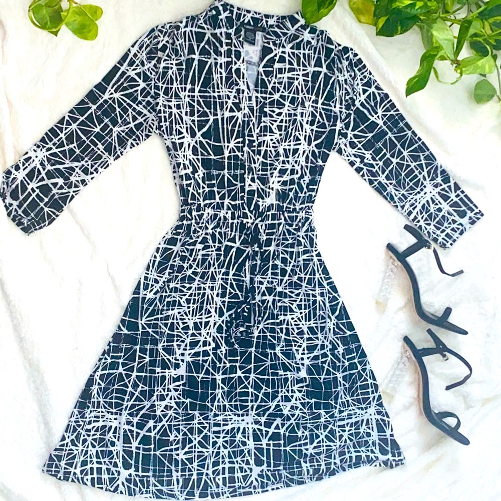 Black and White Dress